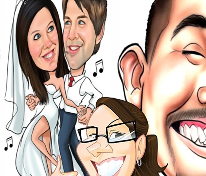 Caricaturists Pastiche Event Management Entertainment