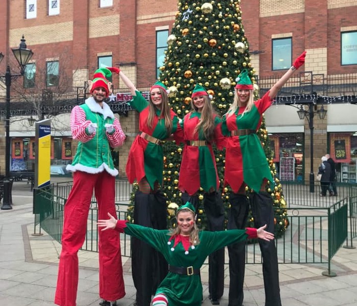 CHRISTMAS STILT WALKERS Pastiche Event Management & Entertainment